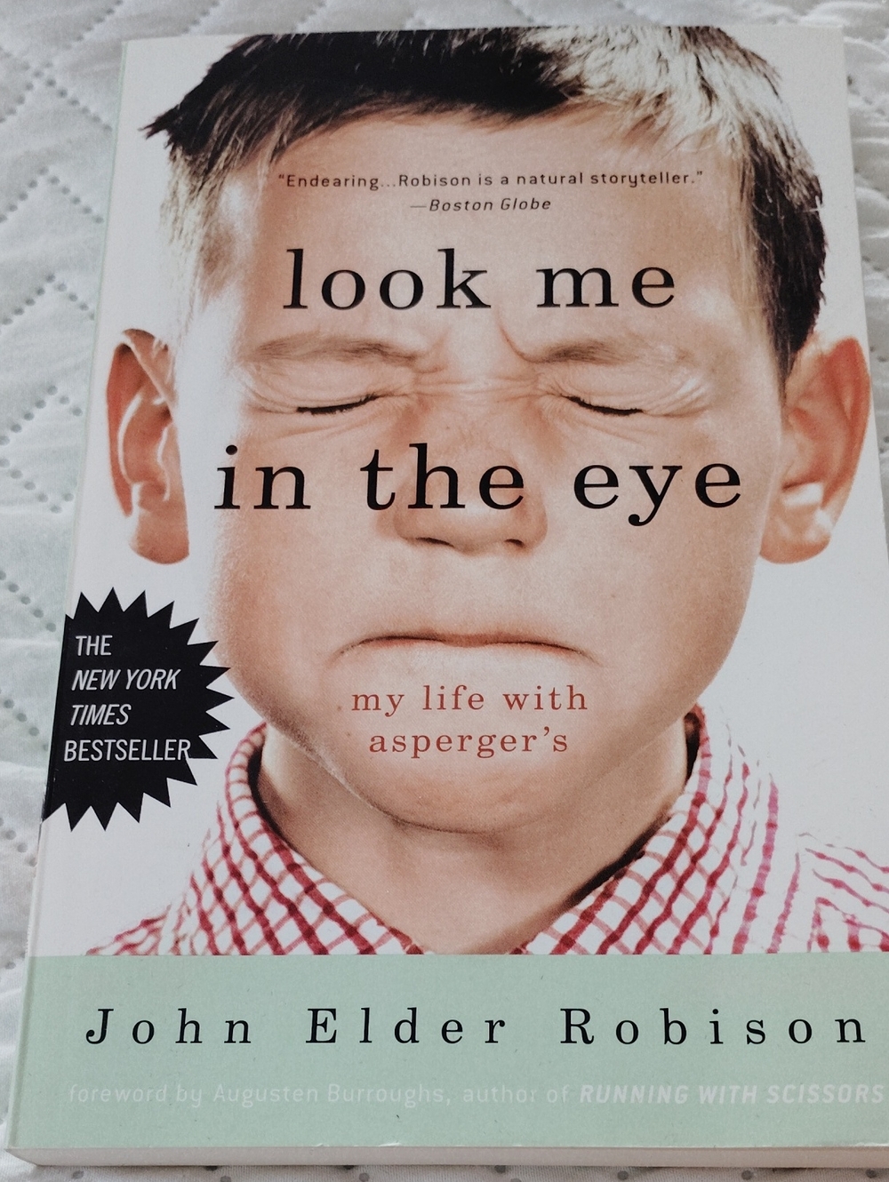Look Me in the Eye - Red Plaid Cover Edition by John Elder Robison